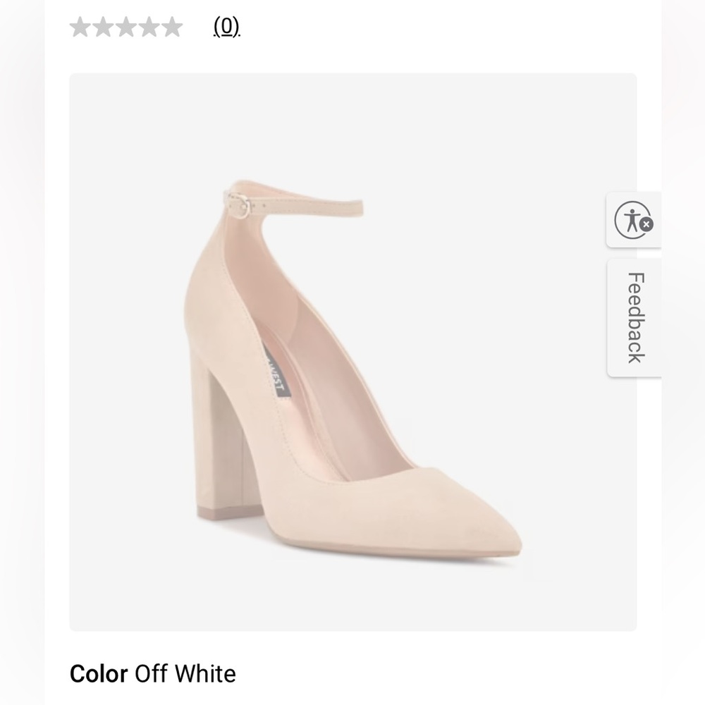 Nine West Tan Block Heel Pumps